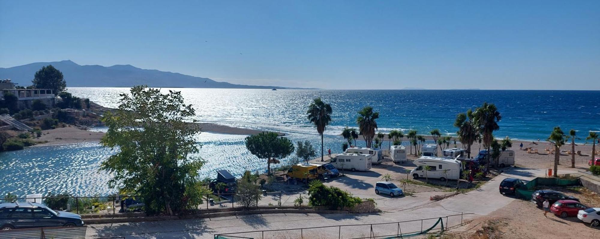 Apartment Tinka in Saranda Bagian luar foto